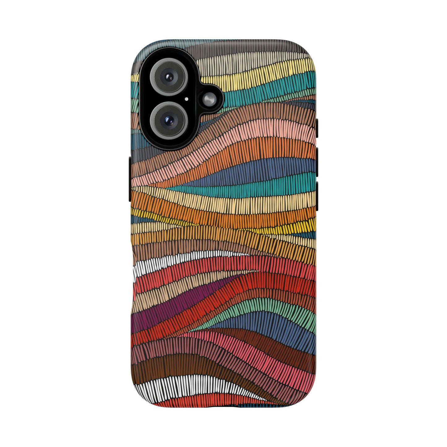 Threaded Harmony: Tapestry-inspired Phone Case for iPhone, Samsung Galaxy and Google Pixel devices