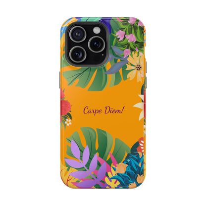 Carpe Diem: Colorful MagSafe Phone Case for iPhone