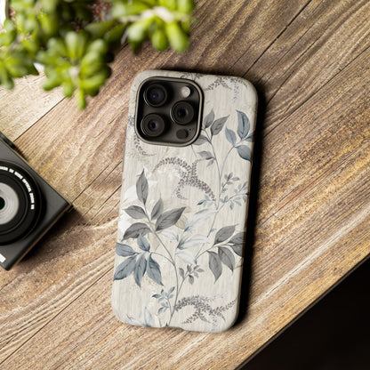 Luxury Leaves: Artistic case for iPhone, Samsung Galaxy and Google Pixel