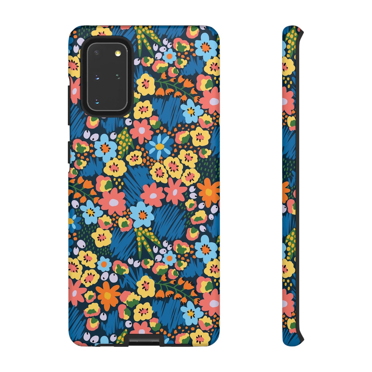 Bloom Burst: Color and Joy Themed Phone Case for iPhone, Samsung Galaxy and Google Pixel devices