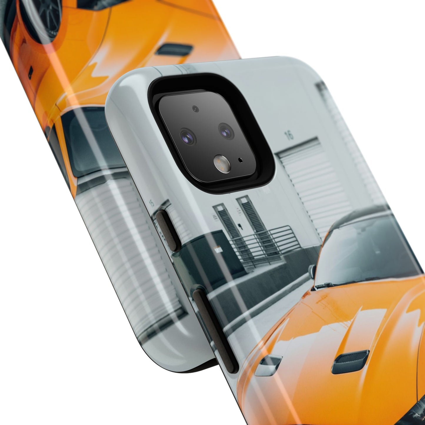 HUSTLE: Sports Car-Inspired Tough Case for iPhone, Samsung Galaxy and Google Pixel devices