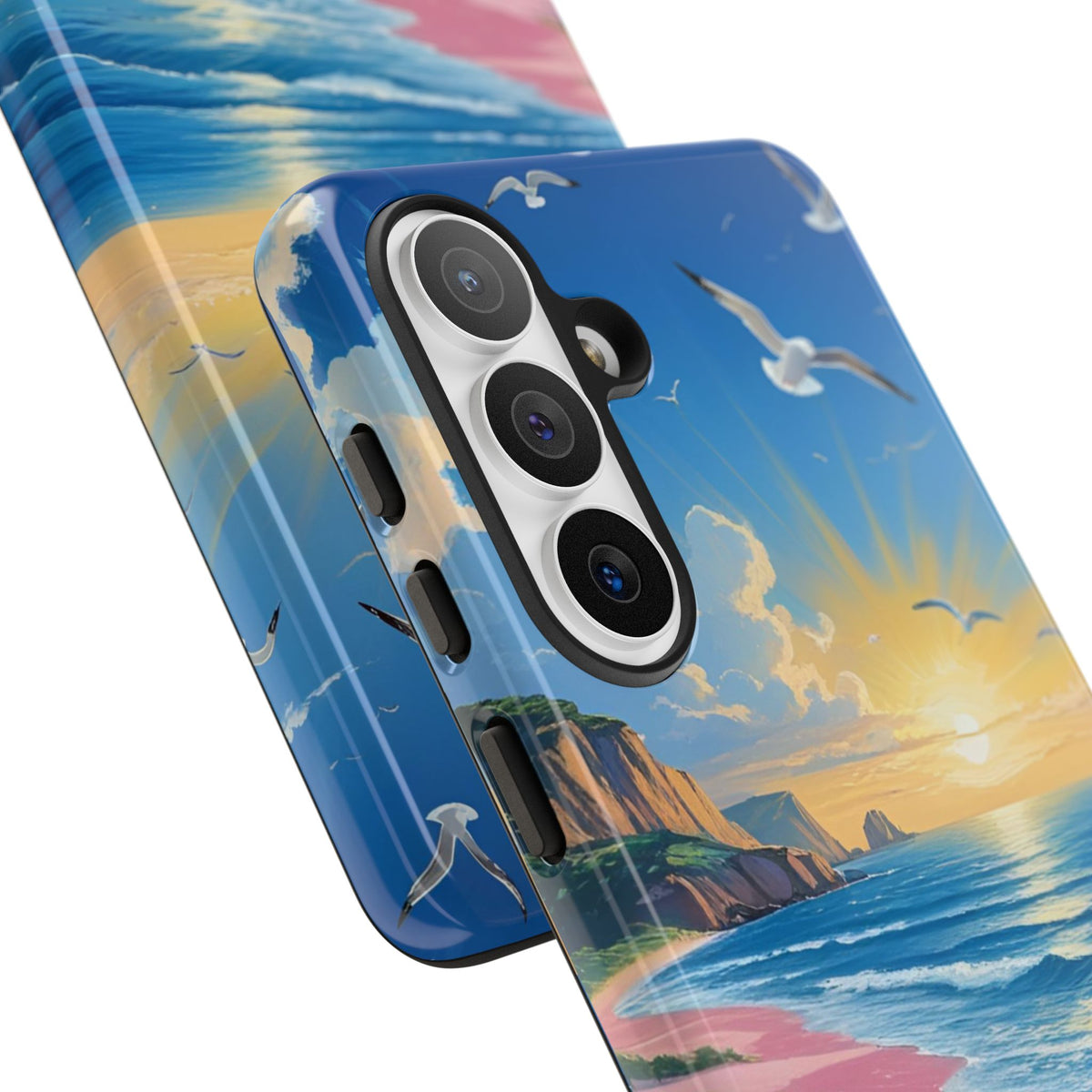 "If God is with us, who can be against us?": Inspiring phone case for iPhone, Samsung Galaxy and Google Pixel devices
