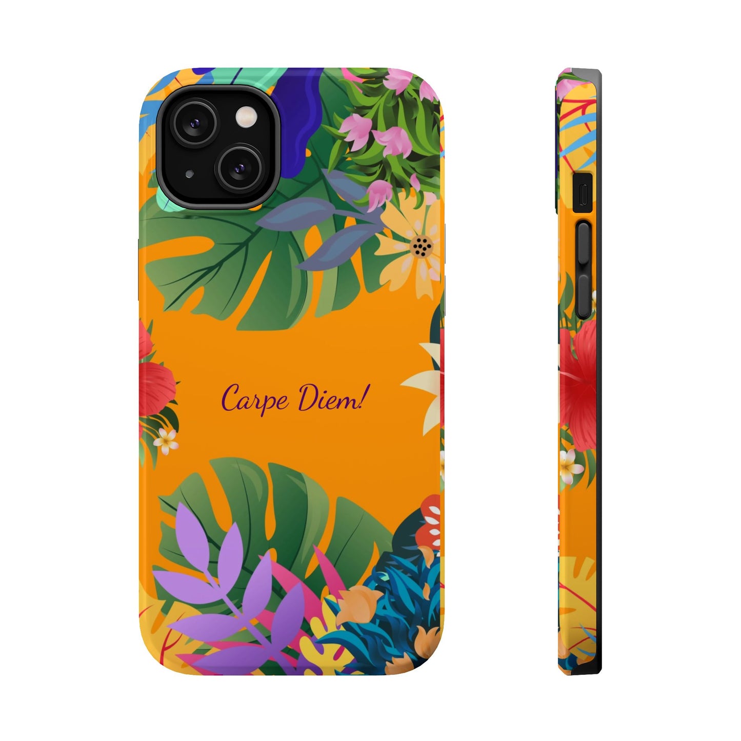 Carpe Diem: Colorful MagSafe Phone Case for iPhone