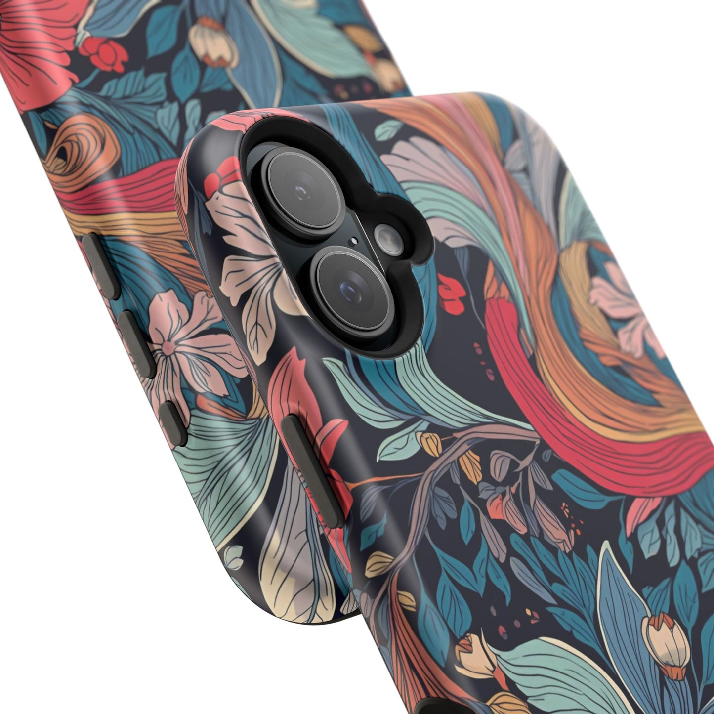 Floral Charm (MagSafe version): Fashion Phone Case for iPhone