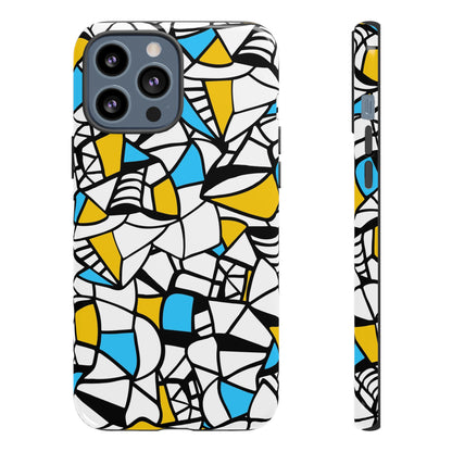 Abstract Graffiti: Tough Cases for iPhone, Galaxy and Pixel devices