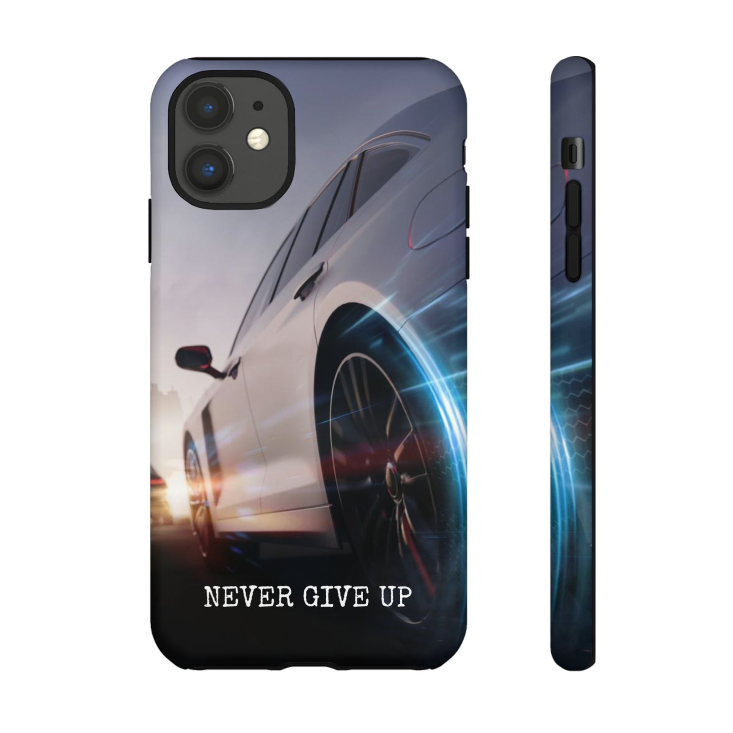 Never Give Up: Tough iPhone Case