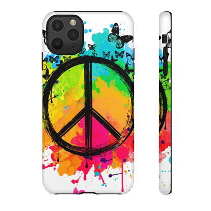 Peace Bloom: Inspiring Phone Case for iPhone and Samsung Galaxy