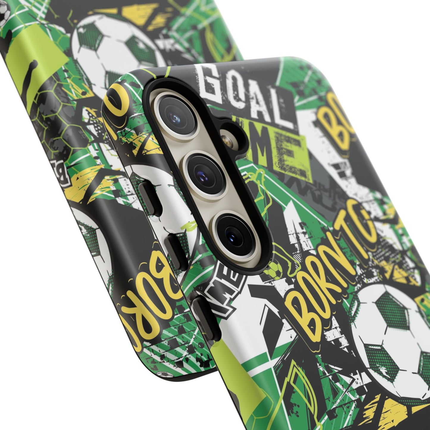 Born to Goal: Football-inspired phone case for iPhone and Samsung Galaxy