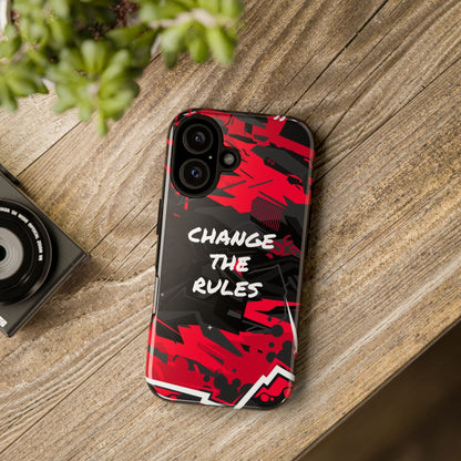 Verander de regels: stevige hoes voor iPhone-, Galaxy- en Pixel-apparaten