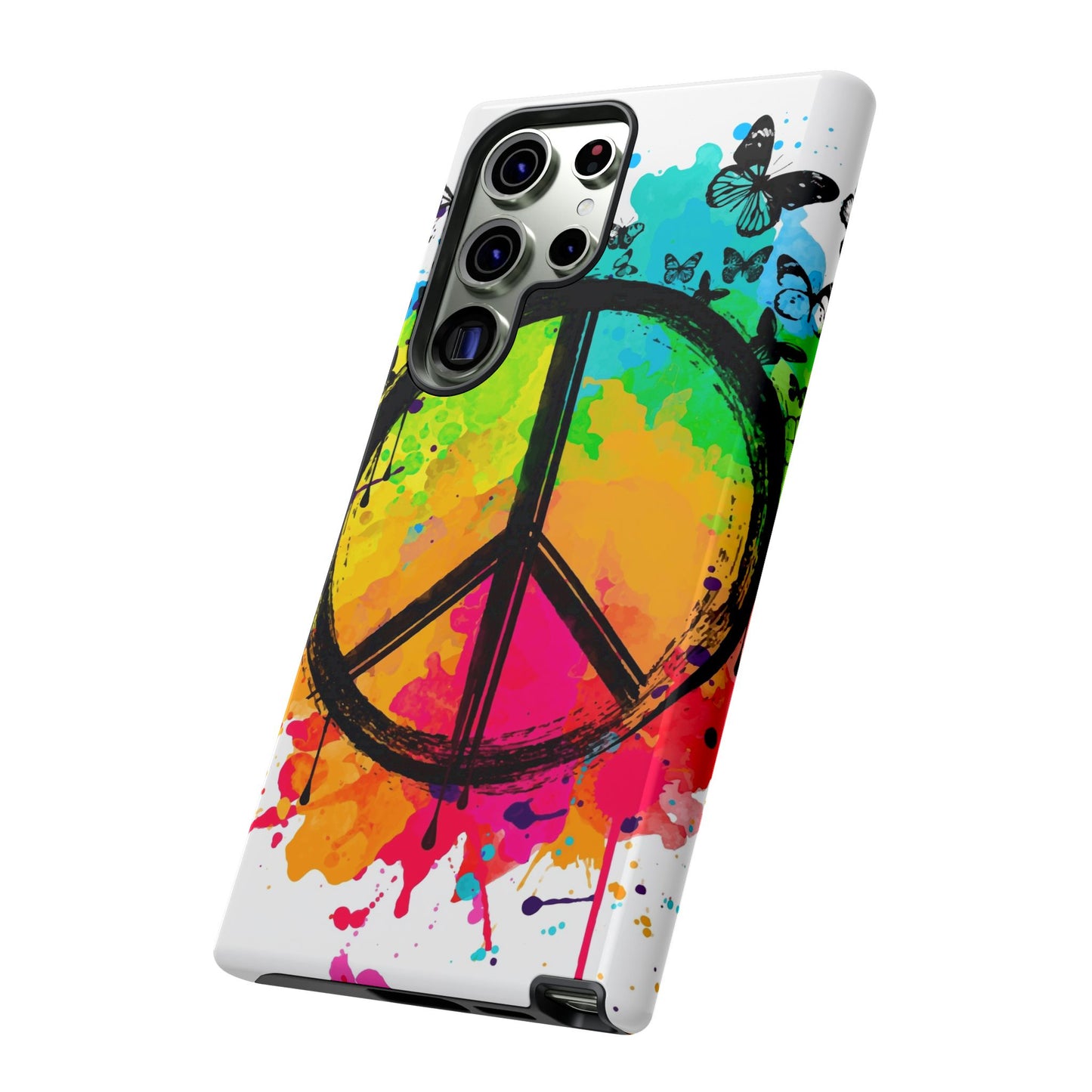 Peace Bloom: Inspiring Phone Case for iPhone and Samsung Galaxy