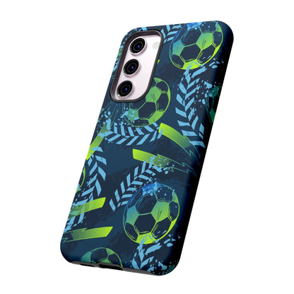 Football: Protective phone case for iPhone, Samsung Galaxy and Google Pixel phones