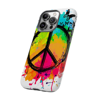 Peace Bloom: Inspiring Phone Case for iPhone and Samsung Galaxy