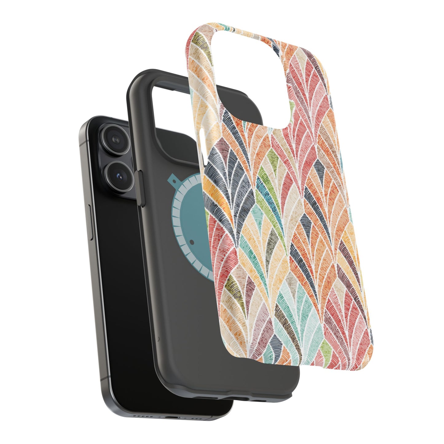 Boho (MagSafe version): Bohemian-style Artistic Phone Case for iPhone