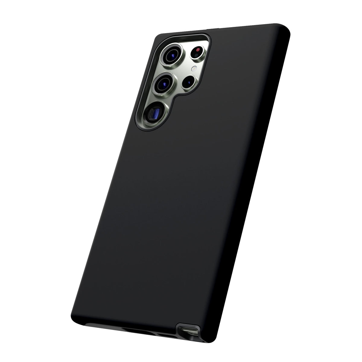 Space Black: Pure black phone case for iPhone, Samsung Galaxy and Google Pixel devices