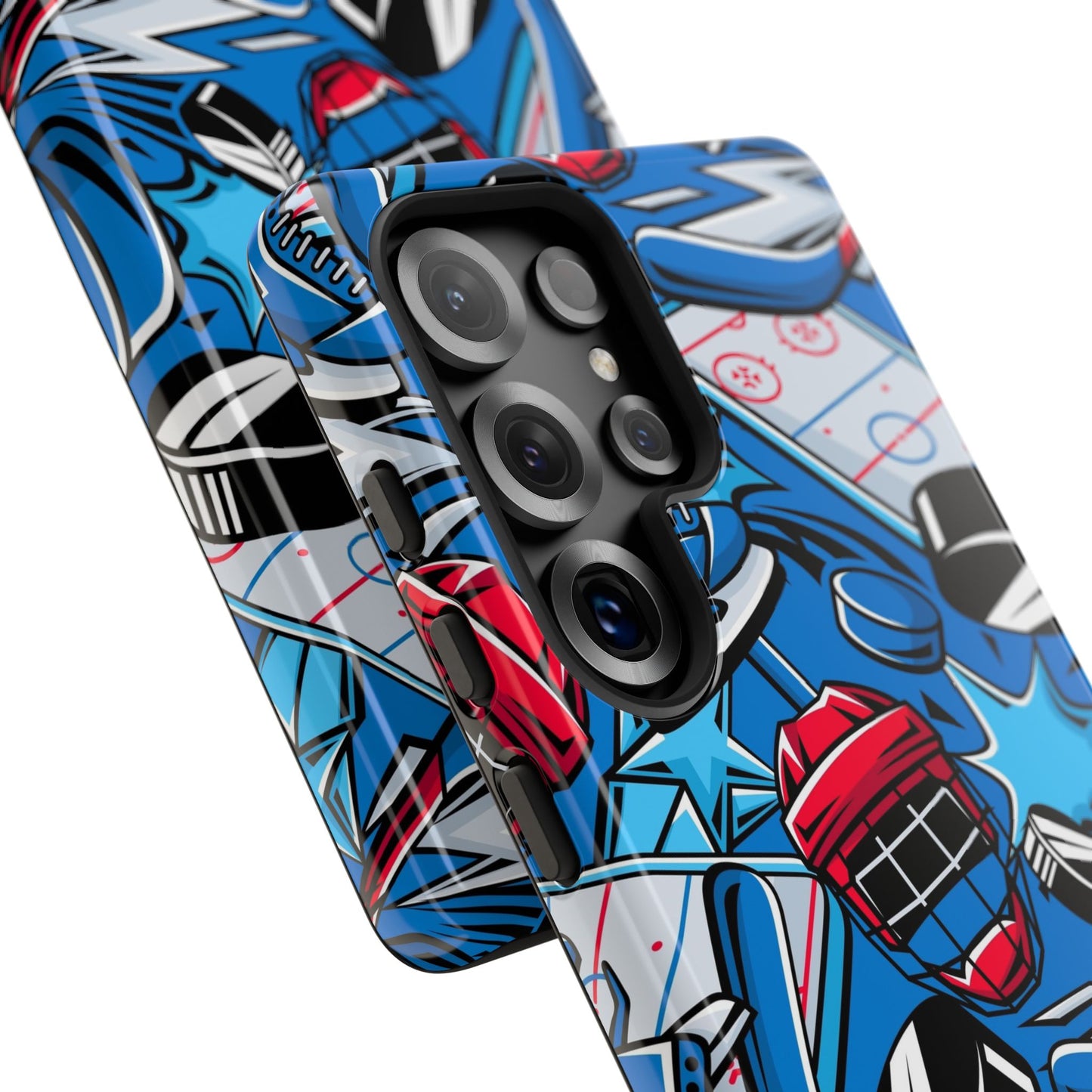 Ice Hockey PowerPlay: Sports-Inspired Phone Case for iPhone, Samsung Galaxy and Google Pixel devices