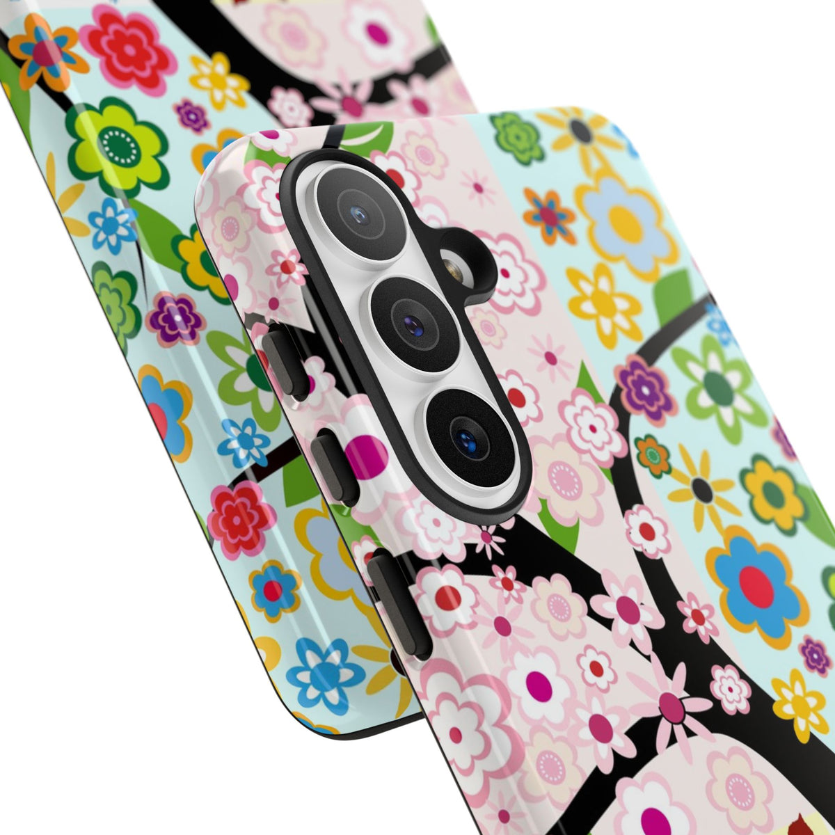 Four Seasons: Fall, Winter, Spring and Summer inspired phone case for iPhone, Samsung Galaxy and Google Pixel devices