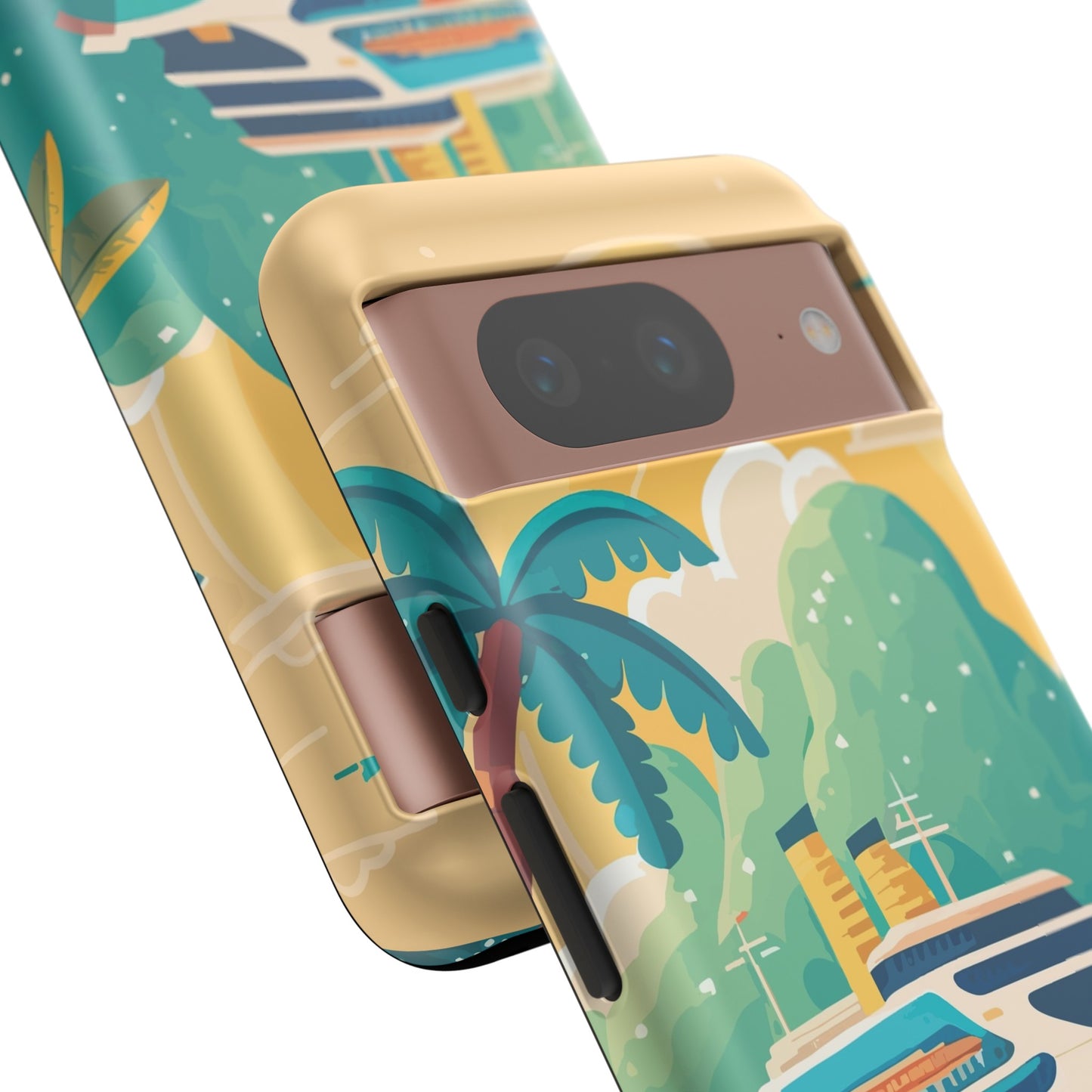 A ship is safe in the harbor but that is not what ships are built for: Beautiful case for iPhone, Galaxy and Pixel devices