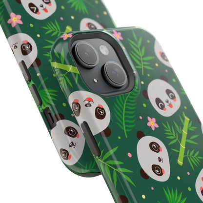 Cute Panda: Phone case for Apple iPhone (MagSafe compatible)