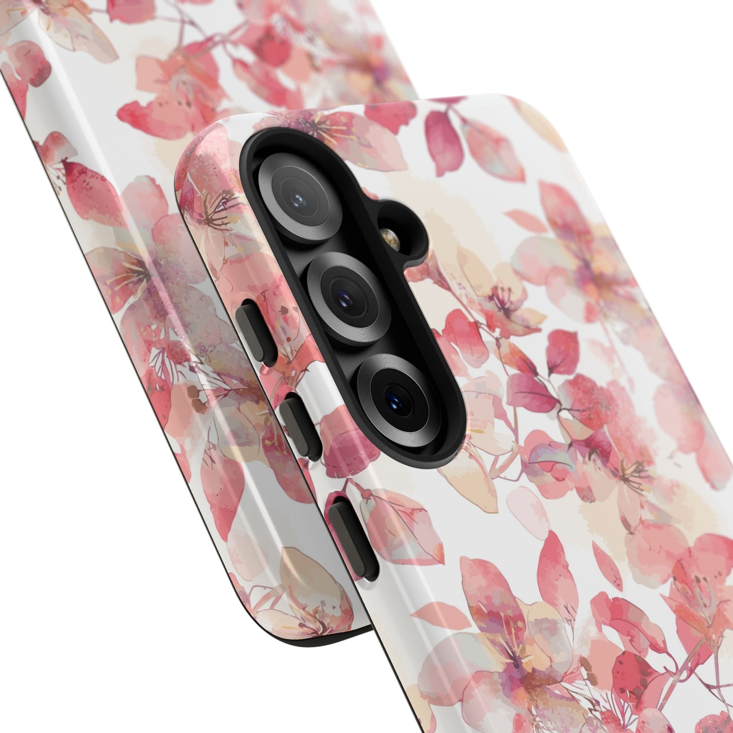 Watercolor Flowers: Tough Case for iPhone, Samsung Galaxy and Google Pixel devices