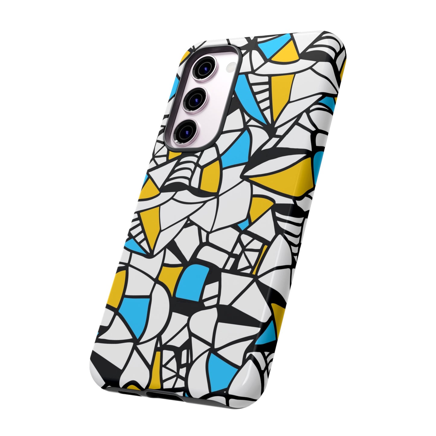 Abstract Graffiti: Tough Cases for iPhone, Galaxy and Pixel devices