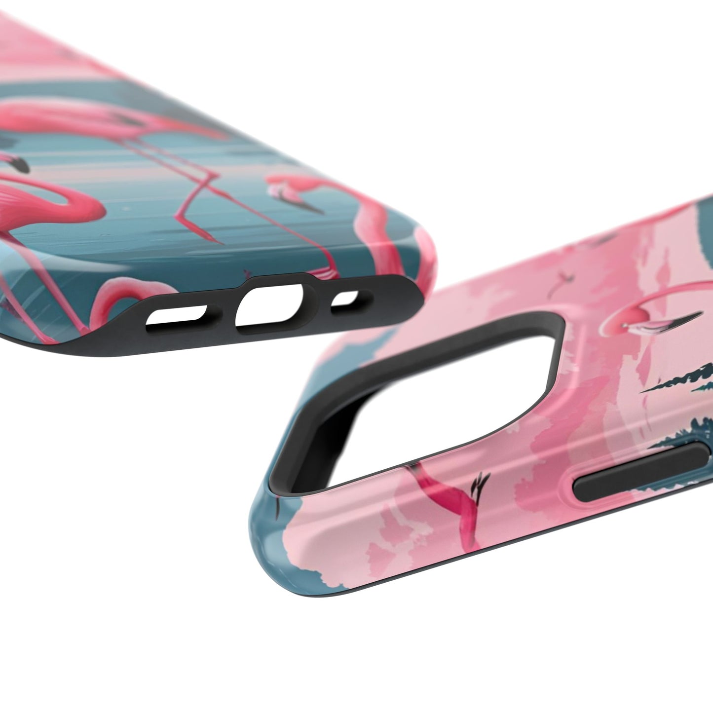 Velvet Skies Flamingo Case MagSafe phone case for Apple iPhone