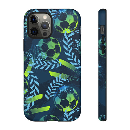 Football Grunge: Sporty Phone Case for iPhone, Samsung Galaxy and Google Pixel