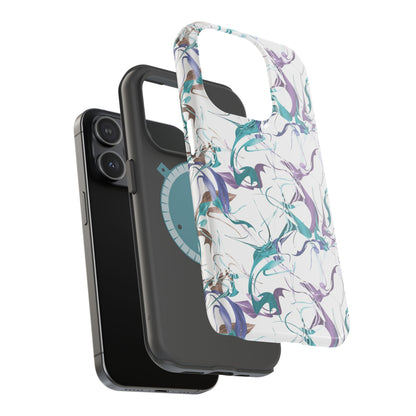 Vector (MagSafe version): Abstract Elegant Phone Case for iPhone, Samsung Galaxy and Google Pixel devices