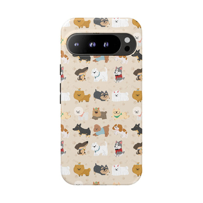 Cute Dogs: Tough Case for iPhone, Samsung Galaxy and Google Pixel devices