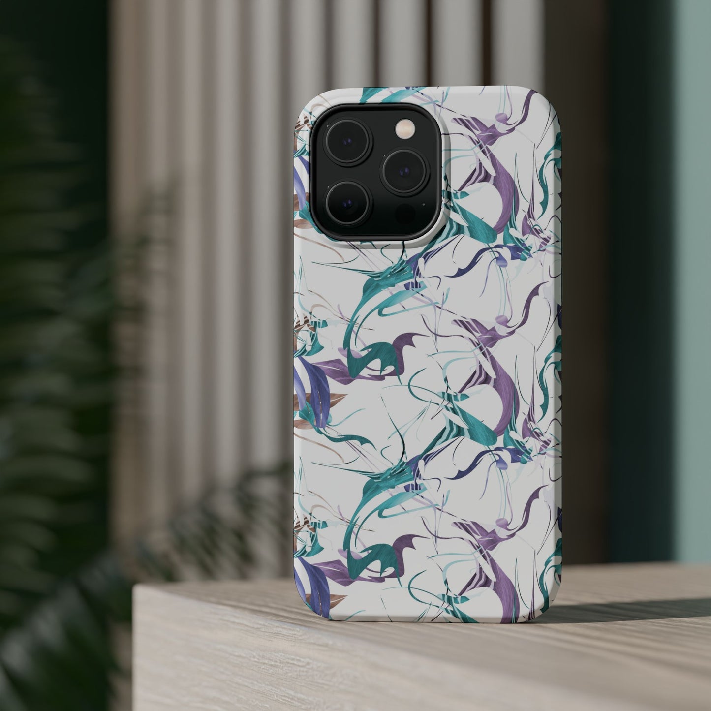 Vector (MagSafe version): Abstract Elegant Phone Case for iPhone, Samsung Galaxy and Google Pixel devices
