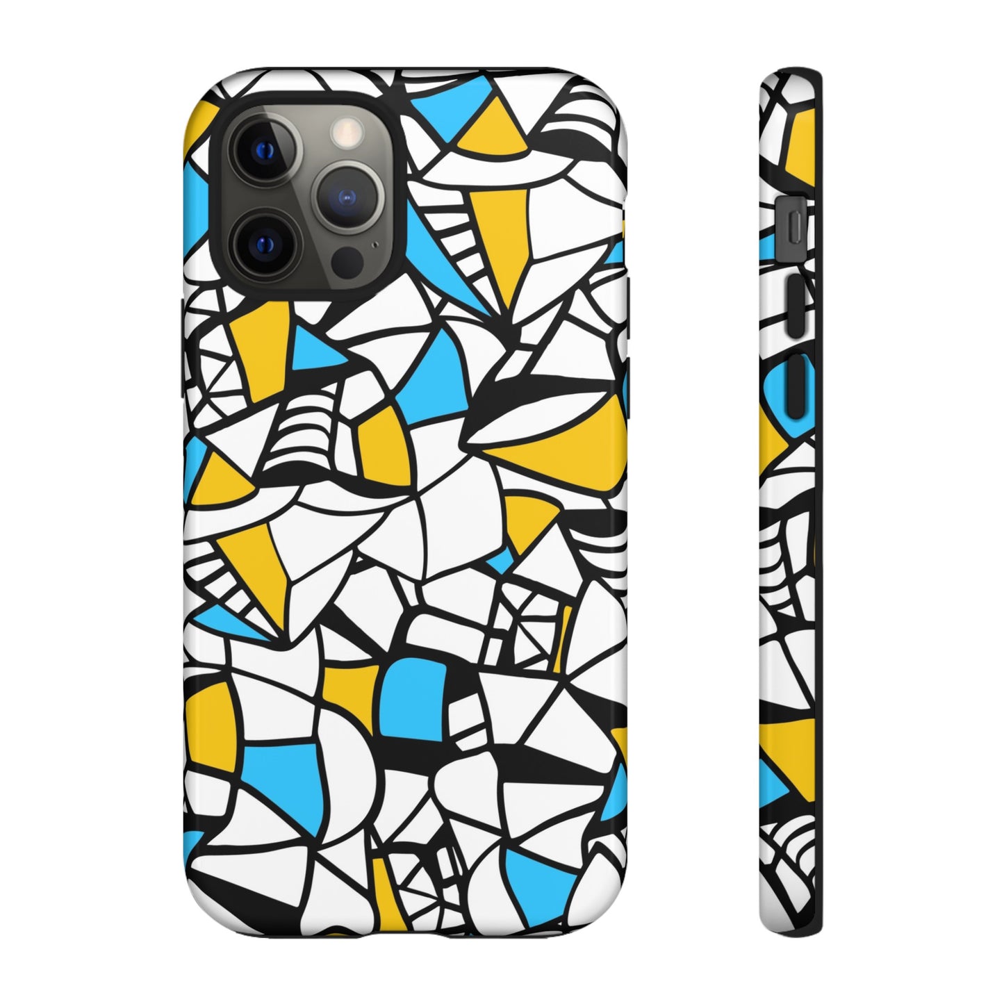 Abstract Graffiti: Tough Cases for iPhone, Galaxy and Pixel devices