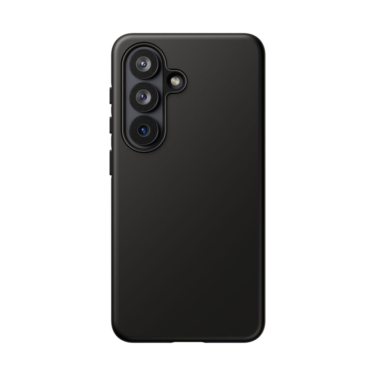 Space Black: Pure black phone case for iPhone, Samsung Galaxy and Google Pixel devices