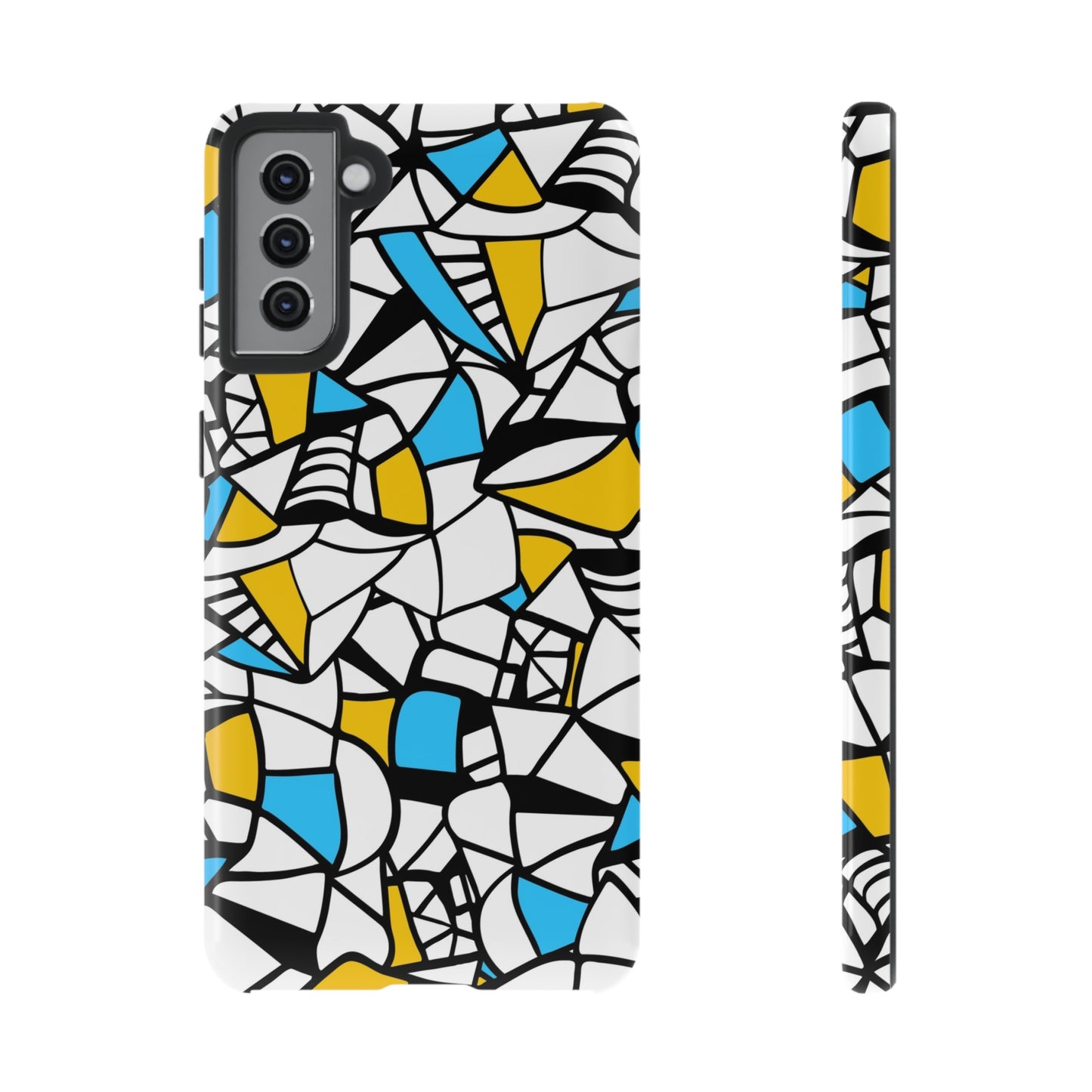 Abstract Graffiti: Tough Cases for iPhone, Galaxy and Pixel devices