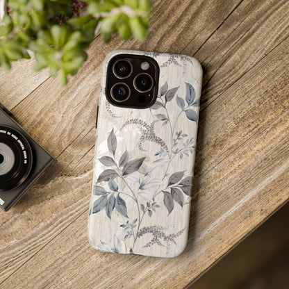 Luxury Leaves: Artistic case for iPhone, Samsung Galaxy and Google Pixel