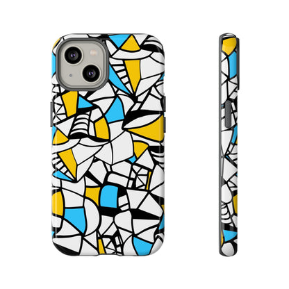 Abstract Graffiti: Tough Cases for iPhone, Galaxy and Pixel devices