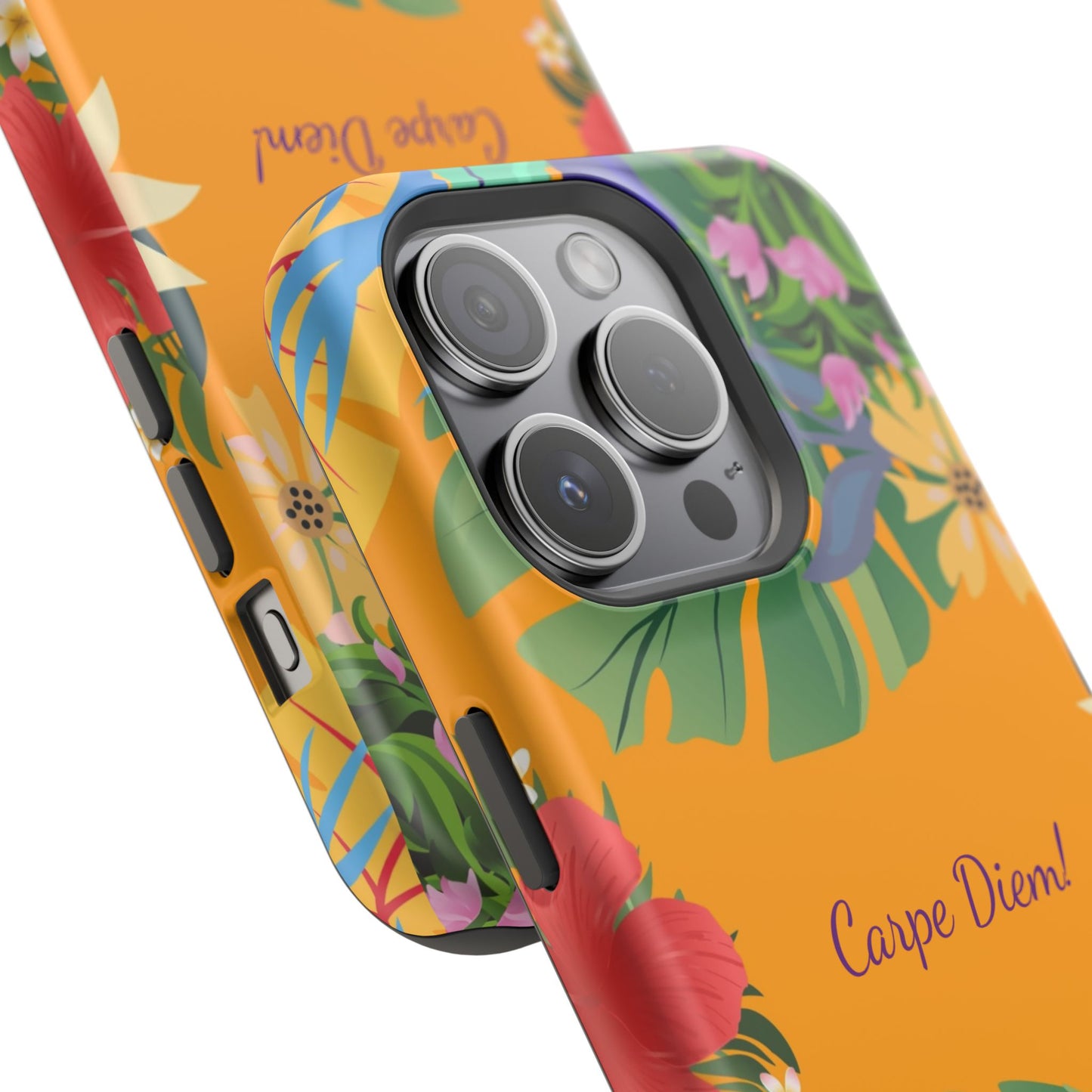 Carpe Diem: Colorful MagSafe Phone Case for iPhone