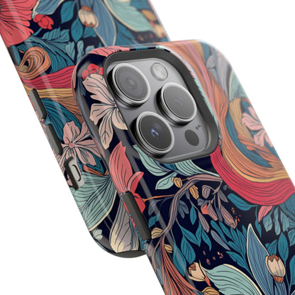 Floral Charm (MagSafe version): Fashion Phone Case for iPhone