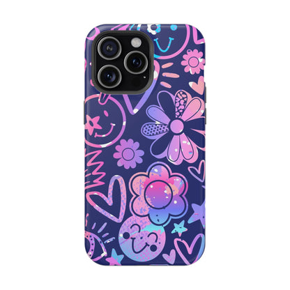 Live Inspired (MagSafe version): Purple Tough Case for iPhone