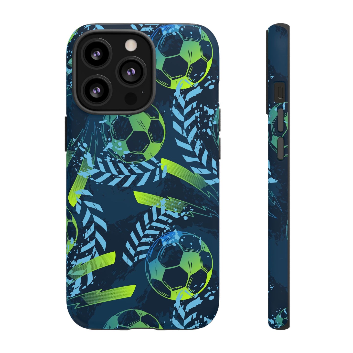 Football Grunge: Sporty Phone Case for iPhone, Samsung Galaxy and Google Pixel