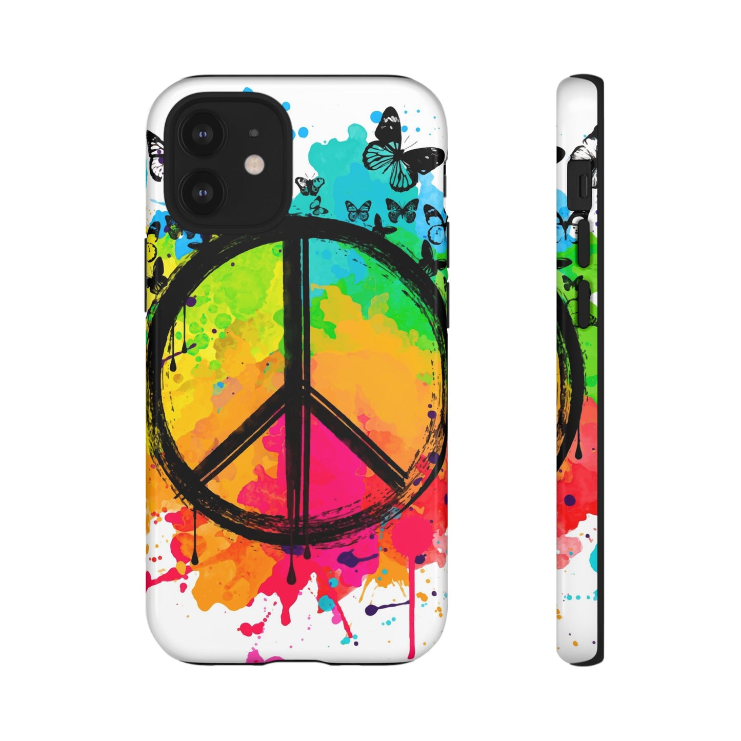 Peace Bloom: Inspiring Phone Case for iPhone and Samsung Galaxy