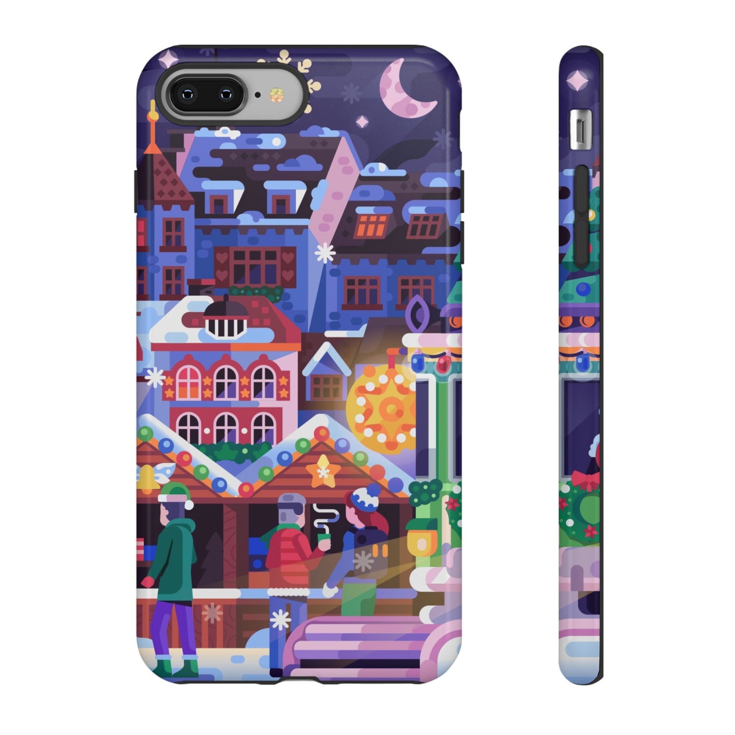 Christmas fair in Old Town: Holiday-Themed case for iPhone, Samsung Galaxy and Google Pixel