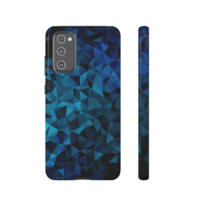 Blue Diamonds: Phone Case with Elegant Prints for iPhone, Samsung Galaxy and Google Pixel devices