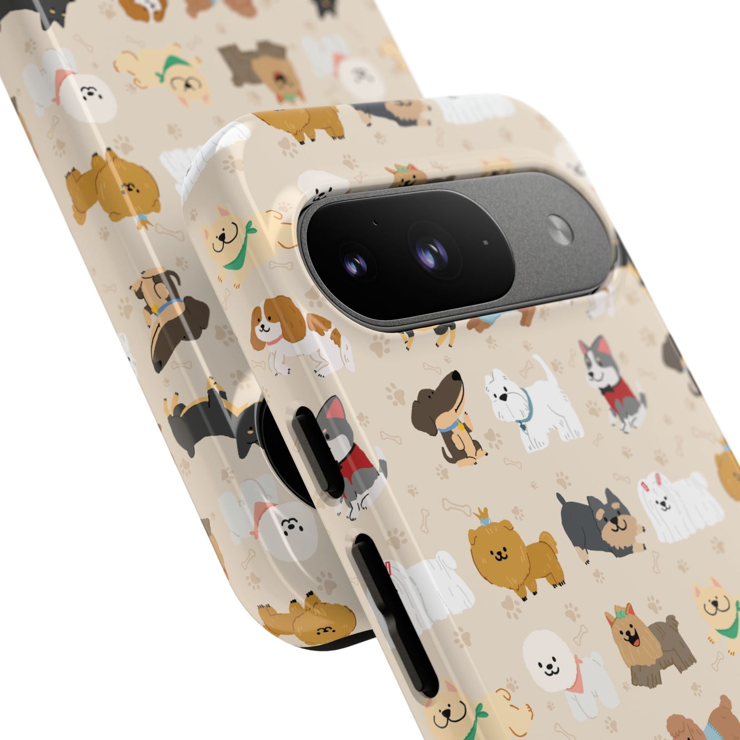 Cute Dogs: Tough Case for iPhone, Samsung Galaxy and Google Pixel devices