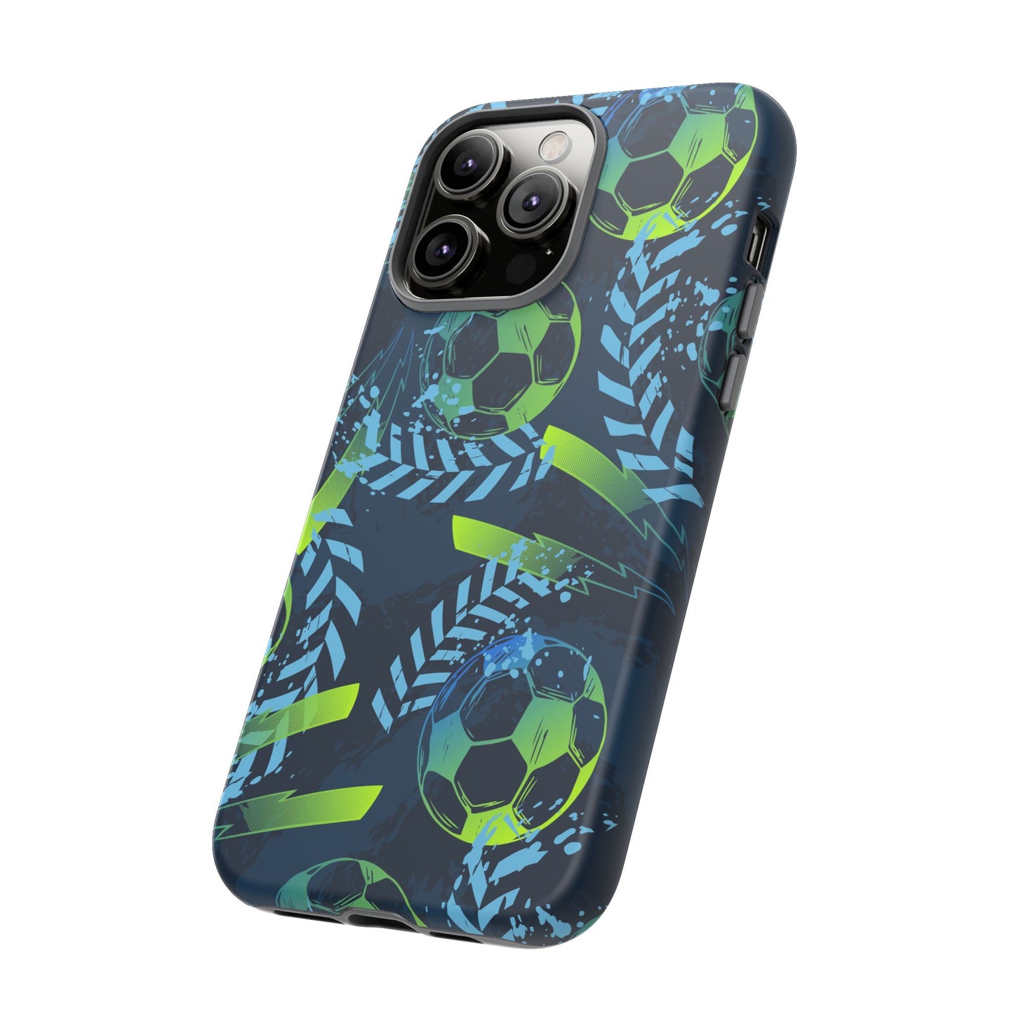 Football Grunge: Sporty Phone Case for iPhone, Samsung Galaxy and Google Pixel