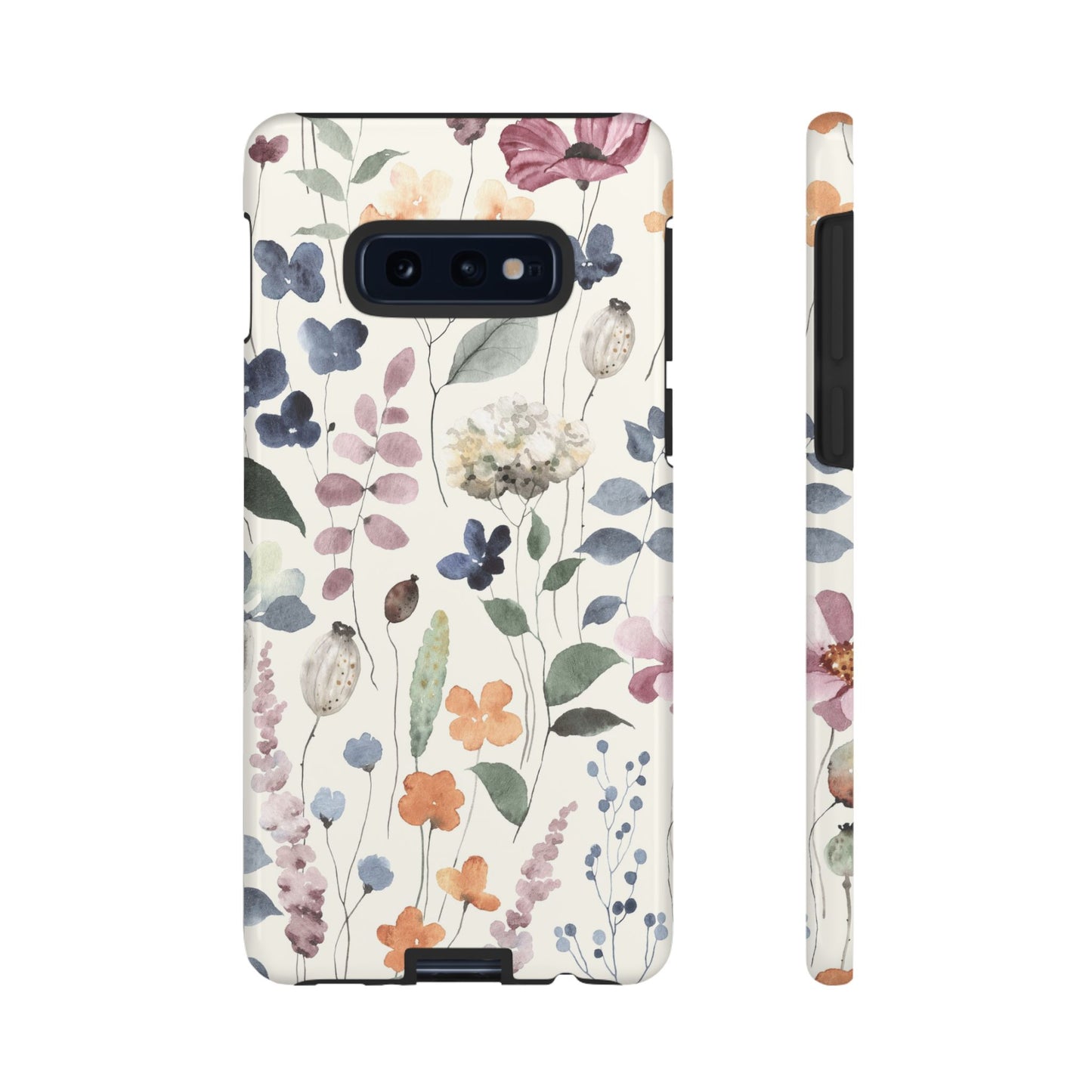 Floral prints phone case for iPhone, Samsung Galaxy and Pixel devices