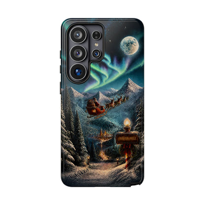 Santa Claus North Pole Adventure: Christmas Themed Phone Case for iPhone, Samsung Galaxy and Google Pixel devices