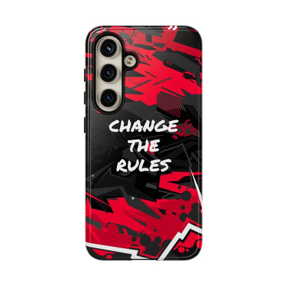 Verander de regels: stevige hoes voor iPhone-, Galaxy- en Pixel-apparaten