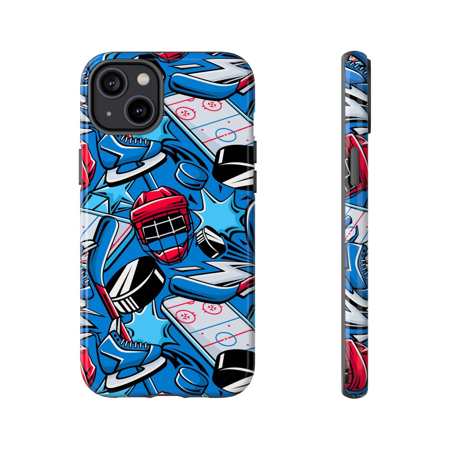 Ice Hockey PowerPlay: Sports-Inspired Phone Case for iPhone, Samsung Galaxy and Google Pixel devices