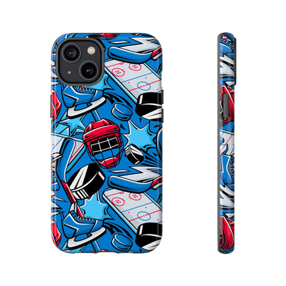 Ice Hockey PowerPlay: Sports-Inspired Phone Case for iPhone, Samsung Galaxy and Google Pixel devices