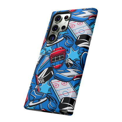 Ice Hockey PowerPlay: Sports-Inspired Phone Case for iPhone, Samsung Galaxy and Google Pixel devices
