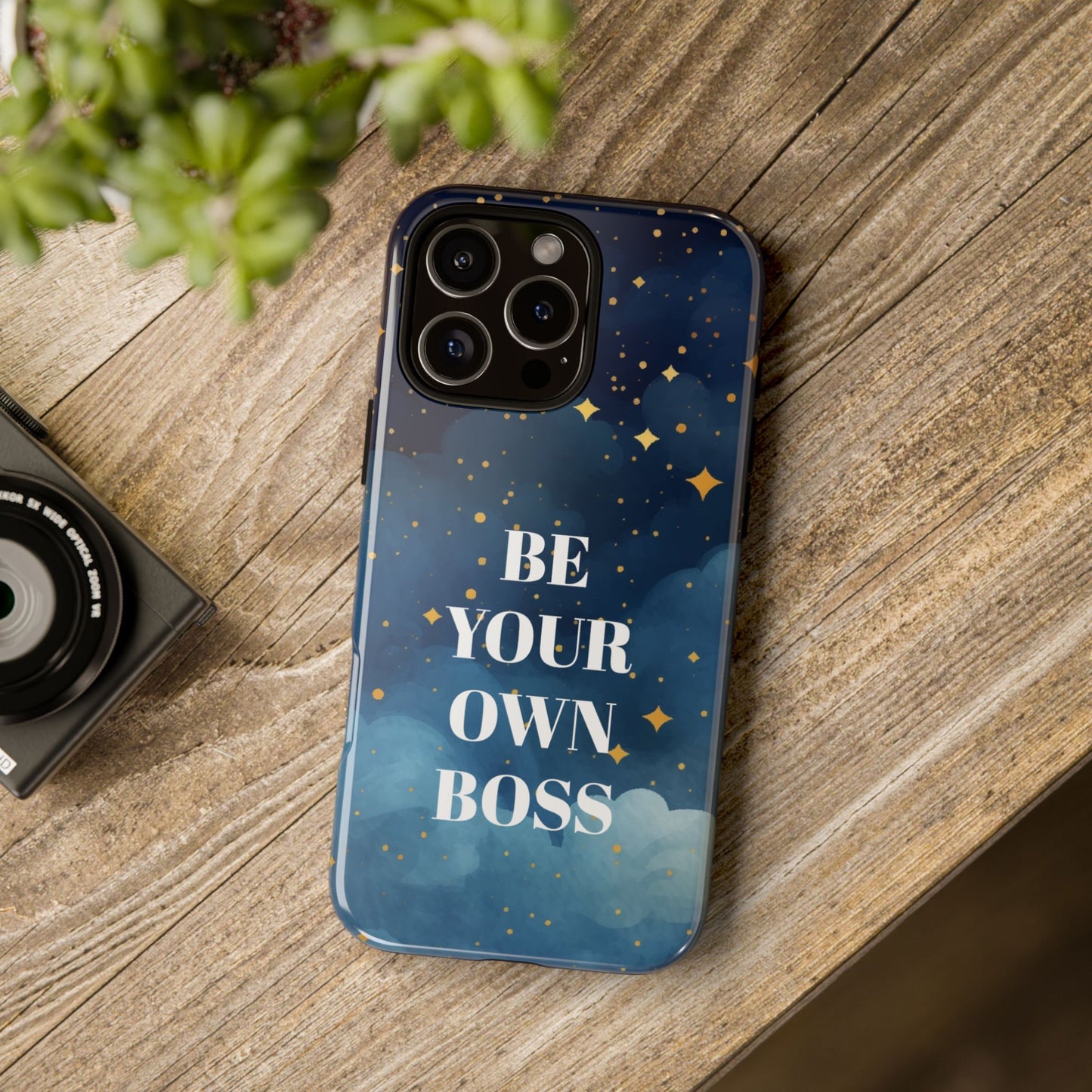 Be Your Own Boss: Inspiring Phone Case for iPhone, Samsung Galaxy and Google Pixel devices